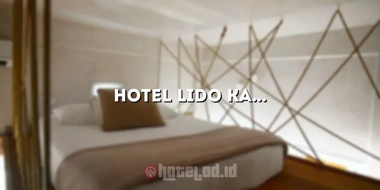 Hotel Lido Kaliurang: Pesona Wisata di Tengah Keindahan Alam Yogyakarta