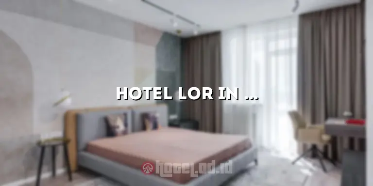 Hotel Lor in Syariah Solo: Menginap yang Nyaman dan Sesuai Syariah