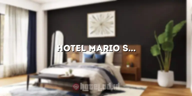Hotel Mario Sumba: Penginapan Mewah dengan Pemandangan Menakjubkan