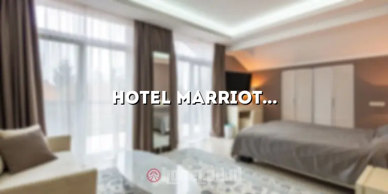 Hotel Marriott Belitung: Resor Mewah dengan Pemandangan Pantai yang Memukau