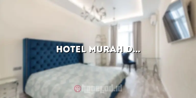 Hotel Murah dan Nyaman di Singapura: Fragrance Hotel Oasis