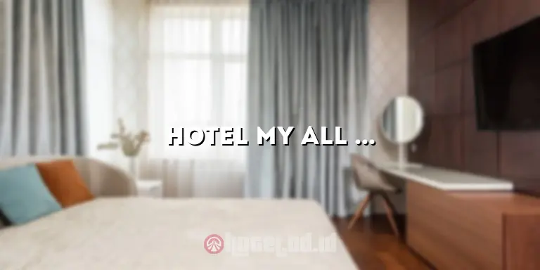 Hotel My All Padang: Penginapan Mewah yang Memikat di Kota Padang