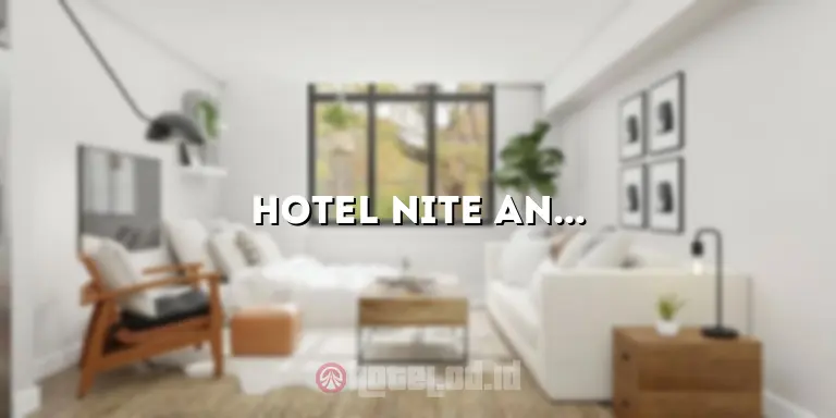 Hotel Nite and Day Palembang: Menginap di Tengah Kota dengan Kenyamanan yang Tak Tertandingi