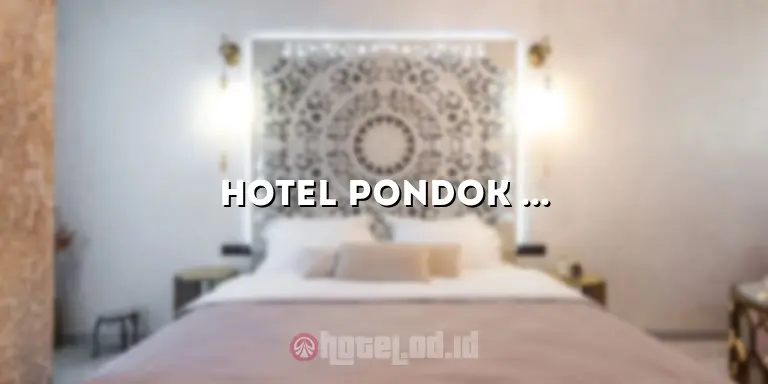Hotel Pondok Labu Residence: Penginapan Nyaman di Tengah Kota
