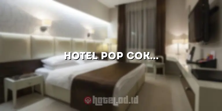 Hotel Pop Cokroaminoto: Penginapan Nyaman di Tengah Kota Yogyakarta