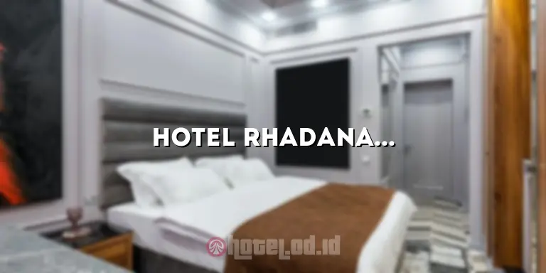 Hotel Rhadana Kuta: Penginapan Nyaman dengan Layanan Terbaik
