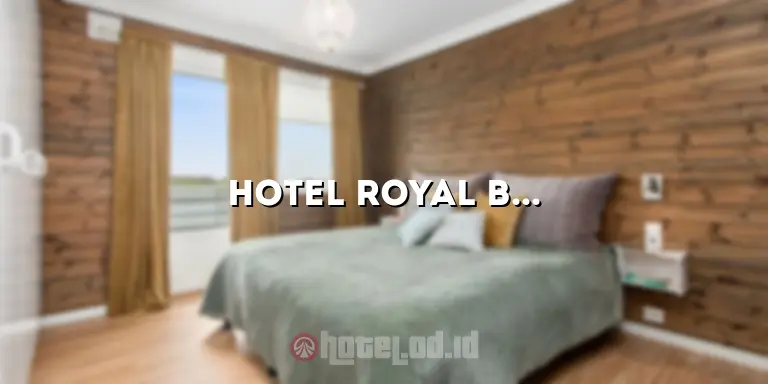 Hotel Royal Borneo Banjarmasin: Penginapan Mewah di Tengah Kota
