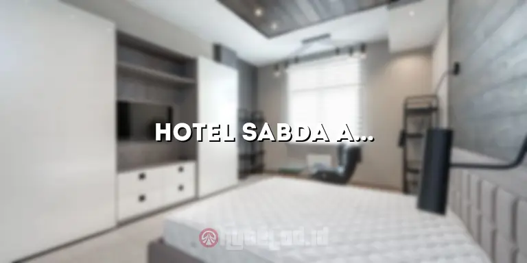 Hotel Sabda Alam Garut Harga Kamar: Nikmati Pengalaman Menginap yang Tak Terlupakan