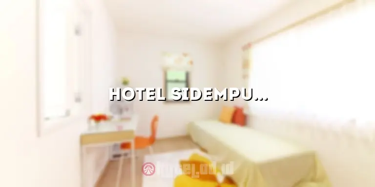 Hotel Sidempuan: Penginapan Nyaman di Kota Sidempuan