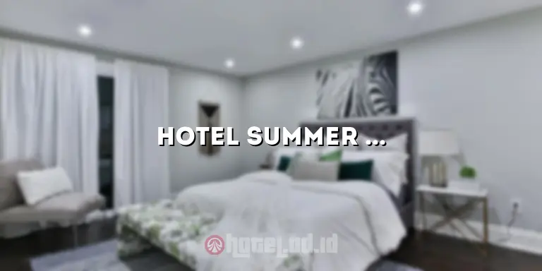 Hotel Summer Quest Malioboro: Menikmati Liburan yang Tak Terlupakan