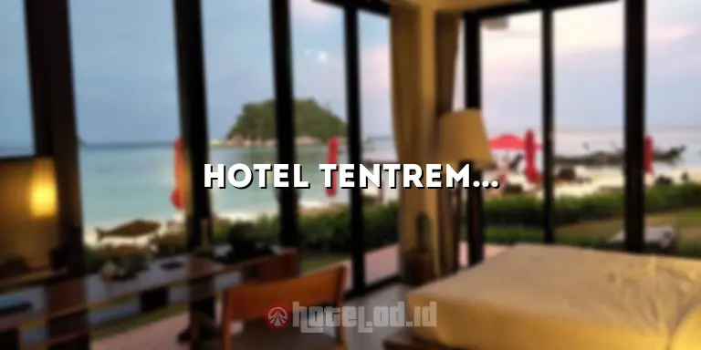 Hotel Tentrem Jakarta: Penginapan Mewah di Tengah Kota yang Menenangkan
