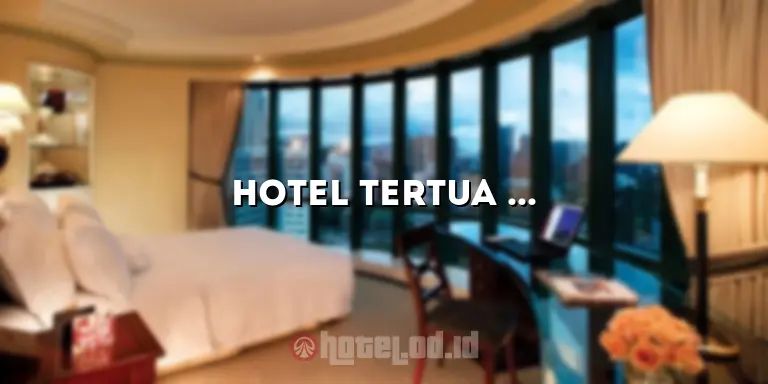 Hotel Tertua di Jakarta: Mengungkap Pesona Masa Lalu yang Memesona