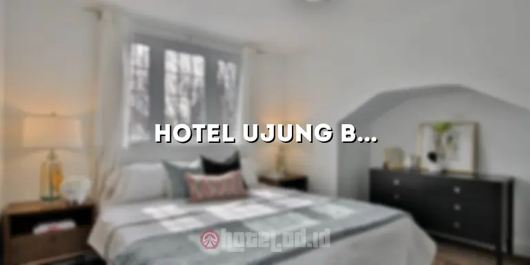 Hotel Ujung Berung: A Hidden Gem for an Unforgettable Stay