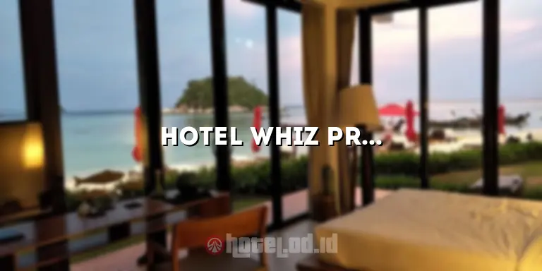 Hotel Whiz Prime Jogja: Penginapan Nyaman di Tengah Jantung Kota Yogyakarta