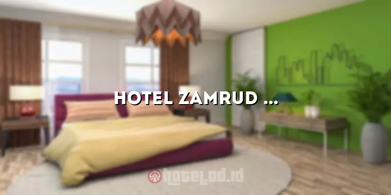 Hotel Zamrud Malioboro: Menginap Nyaman di Pusat Keramaian Yogyakarta