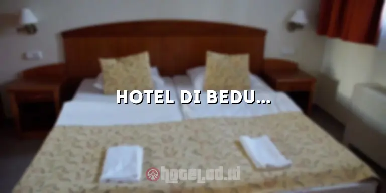 Hotel di Bedugul: Menikmati Pesona Alam Bali yang Tak Terlupakan