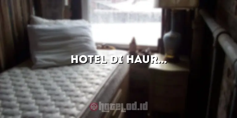 Hotel di Haurgeulis: Menikmati Liburan yang Tak Terlupakan di Tengah Keindahan Alam