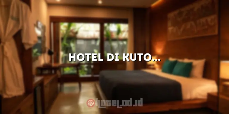 Hotel di Kutoarjo Jawa Tengah: Menginap Nyaman di Tengah Keindahan Jawa