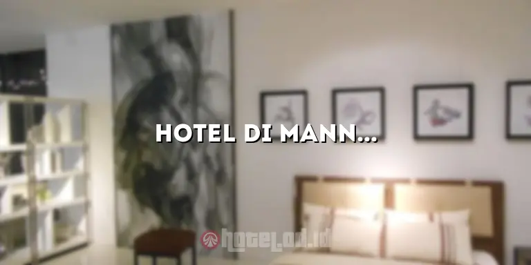 Hotel di Manna Bengkulu Selatan: Penginapan yang Nyaman dan Menyenangkan