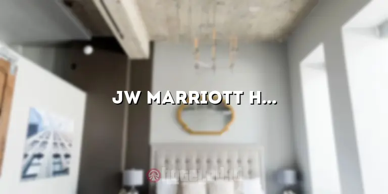 JW Marriott Hotel Medan: Hotel Mewah di Tengah Kota Medan