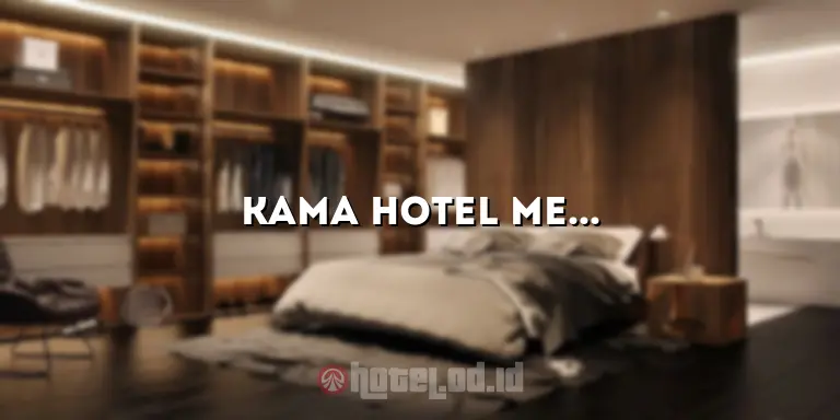 Kama Hotel Medan: Menginap Nyaman di Tengah Kota Medan