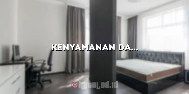 Kenyamanan dan Keindahan Menginap di Hotel Sunrise Jombor