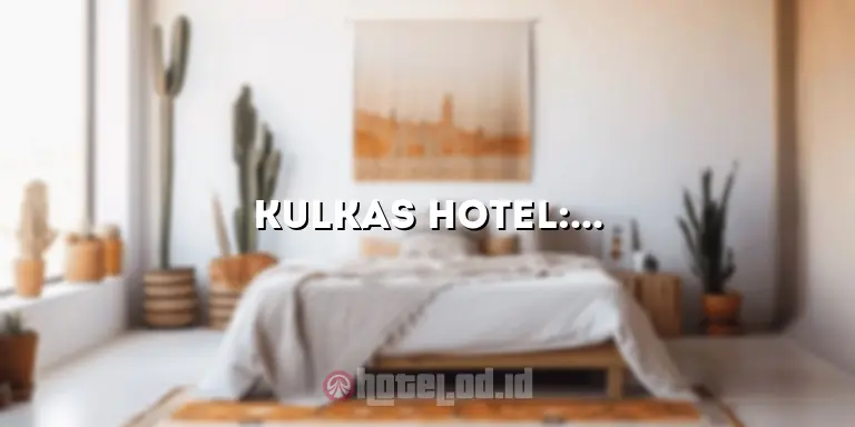 Kulkas Hotel: Solusi Praktis untuk Menyimpan Makanan di Penginapan Anda