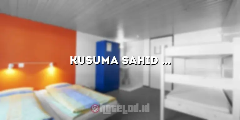 Kusuma Sahid Prince Hotel: Pengalaman Luar Biasa di Tengah Kota Yogyakarta