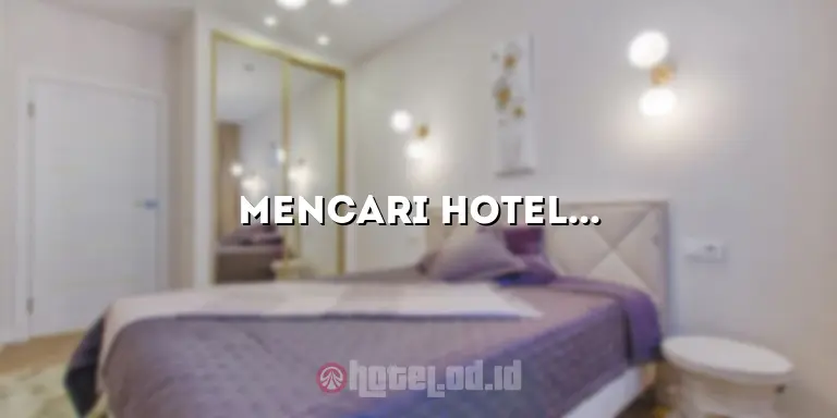 Mencari Hotel Daerah Taman Mini? Inilah Pilihan Terbaik untuk Anda