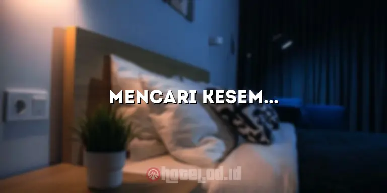 Mencari Kesempurnaan dalam Kenyamanan: The Hive Hotel