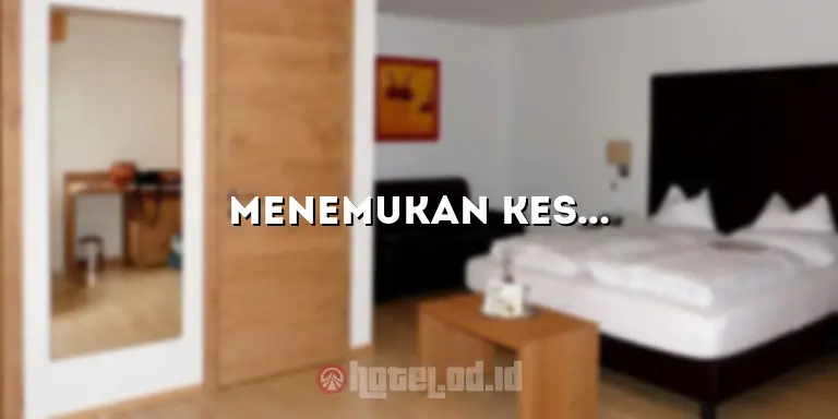 Menemukan Kesempurnaan dan Kenyamanan di Harga Hotel Asri Sumedang