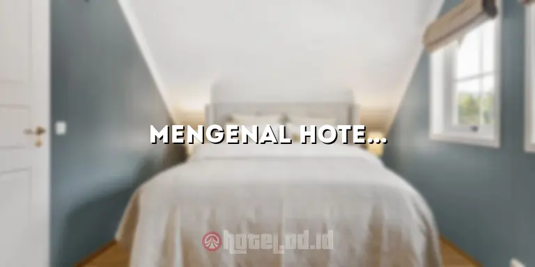 Mengenal Hotel Twinstar: Akomodasi Mewah dengan Layanan Terbaik