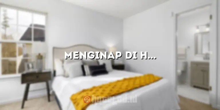 Menginap di Hotel Bintang 4 di Malioboro Jogja: Kenyamanan dan Kemewahan di Tepi Jalan yang Terkenal