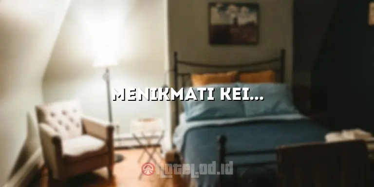 Menikmati Keindahan Panbil Hotel Batam: Penginapan Terbaik di Pulau Batam