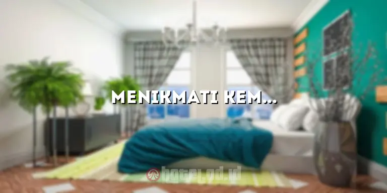 Menikmati Kemewahan Menginap di Hotel Sarila Solo