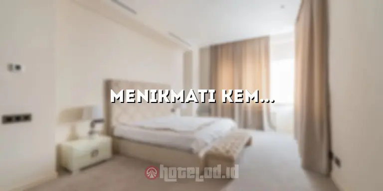 Menikmati Kemewahan Menginap di Hotel Swiss Belinn Medan Gajah Mada