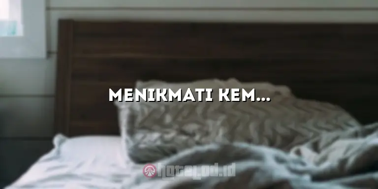 Menikmati Kemewahan Menginap di Hotel di Yogyakarta Bintang 5