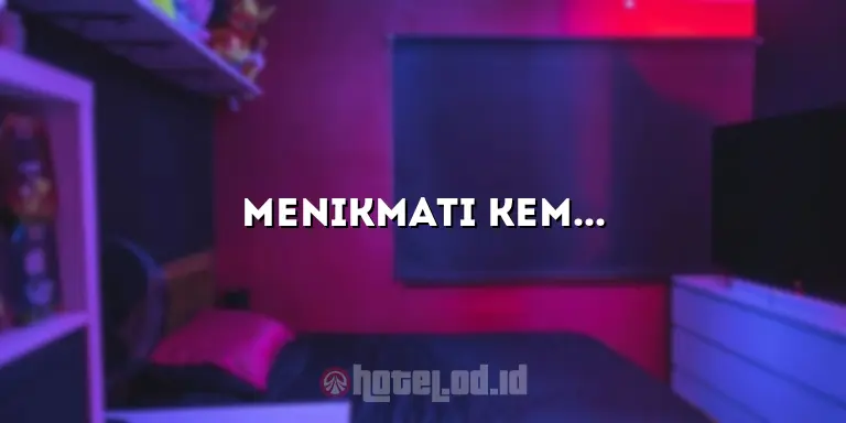 Menikmati Kemewahan Menginap di Kapal Hotel