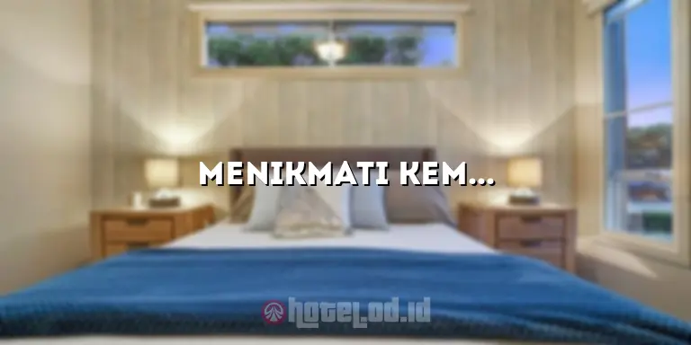 Menikmati Kemewahan dan Keindahan di Agro Kusuma Hotel