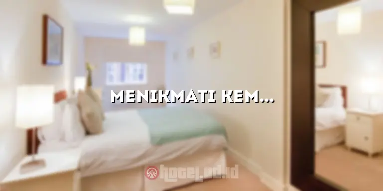 Menikmati Kemewahan dan Ketenangan di Hotel Pagar Alam