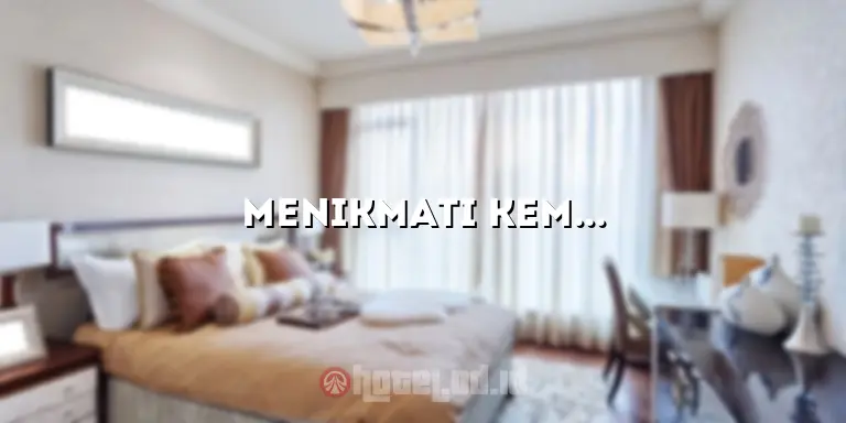 Menikmati Kemewahan di Palace Hotel Jogja: Pengalaman Tak Terlupakan!