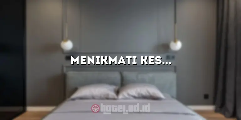 Menikmati Kesegaran Air di Hotel dengan Private Pool Bandung