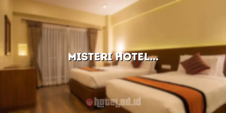 Misteri Hotel Grand Palace Yogyakarta: Keindahan yang Menyimpan Rahasia