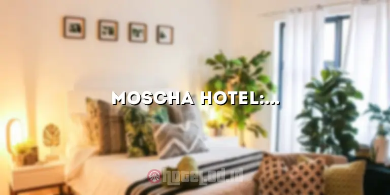 Moscha Hotel: Penginapan Mewah di Lokasi Strategis