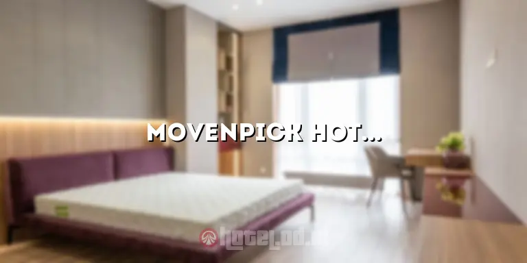 Movenpick Hotel Madinah: Penginapan Mewah di Pusat Kota Madinah