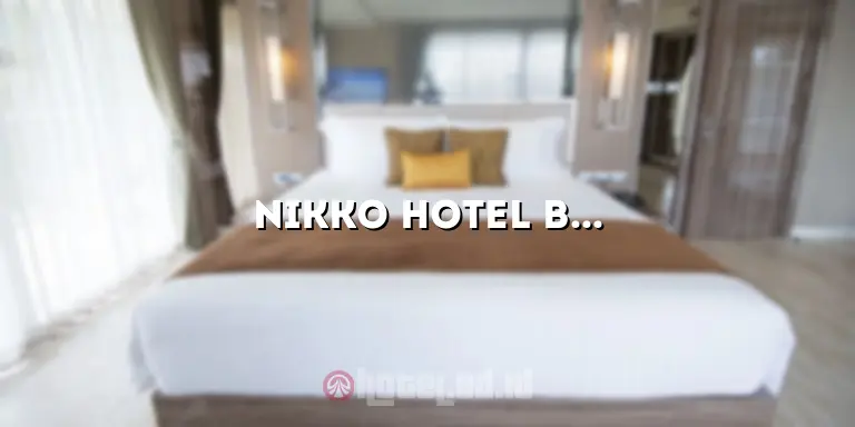 Nikko Hotel Bali: Liburan Mewah yang Mengesankan di Surga Bali
