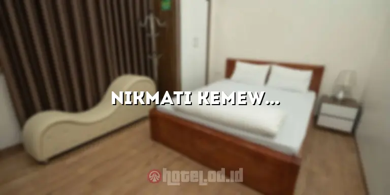 Nikmati Kemewahan dan Keindahan Alam di Bumi Sawunggaling Hotel