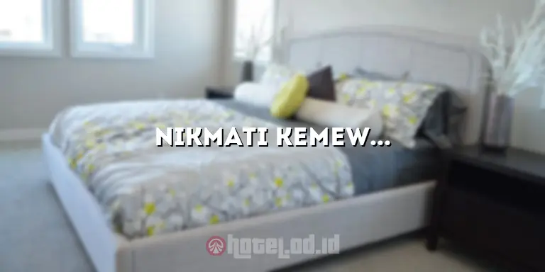 Nikmati Kemewahan dan Kenyamanan di Nagoya Mansion Hotel and Residence