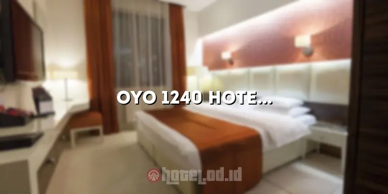 OYO 1240 Hotel Pantai Jaya: Penginapan yang Nyaman di Pantai Jaya