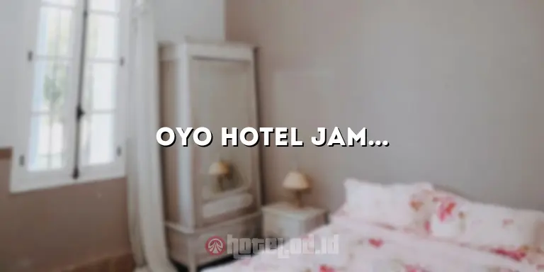 Oyo Hotel Jambi: Penginapan Nyaman dan Terjangkau di Jantung Kota Jambi